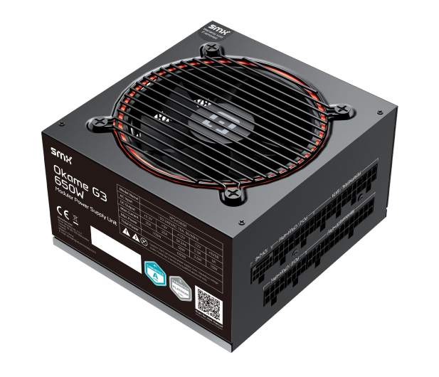 SMX Okame G3 650W ATX 3.1 - 1312370 - zdjęcie